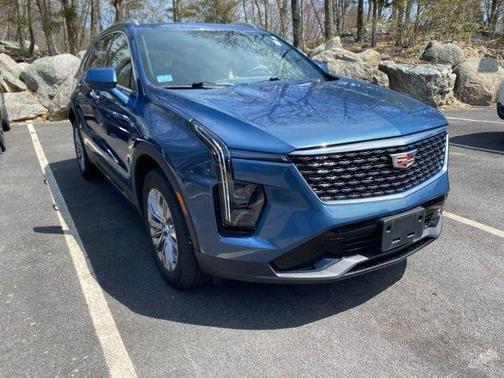 Blue 2024 Cadillac XT4 Premium Luxury