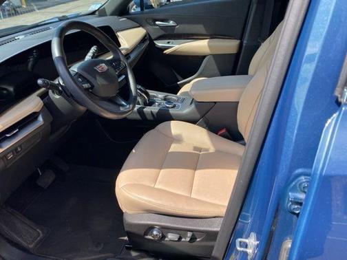 Blue 2024 Cadillac XT4 Premium Luxury