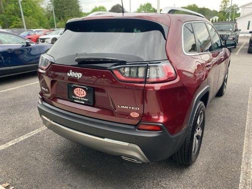 Red 2021 Jeep Cherokee Limited