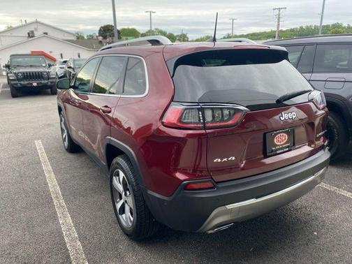 Red 2021 Jeep Cherokee Limited