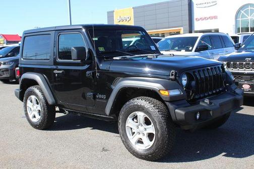 Black 2022 Jeep Wrangler Sport