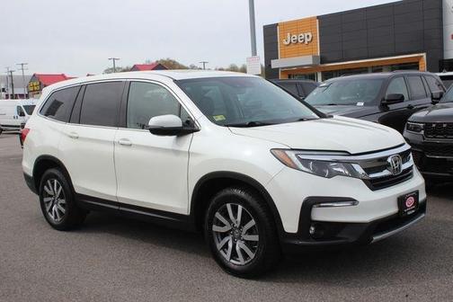 White 2019 Honda Pilot EX-L