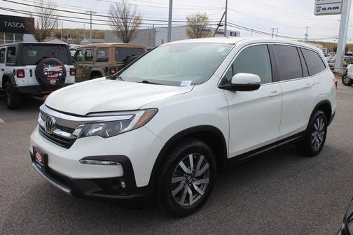 White 2019 Honda Pilot EX-L
