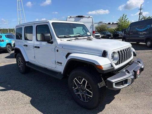 Bright White Clearcoat 2026 Jeep Wrangler Sahara