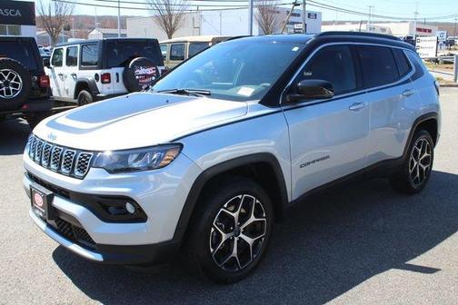 Silver 2025 Jeep Compass Limited