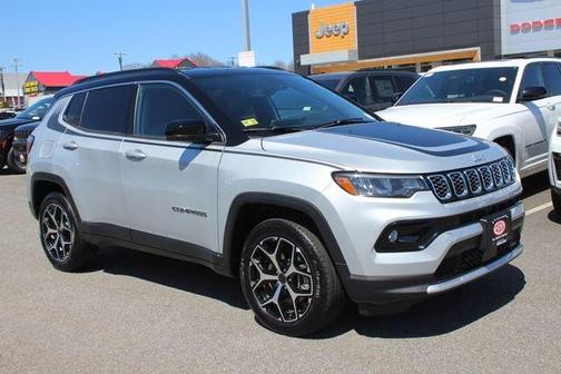 Silver 2025 Jeep Compass Limited