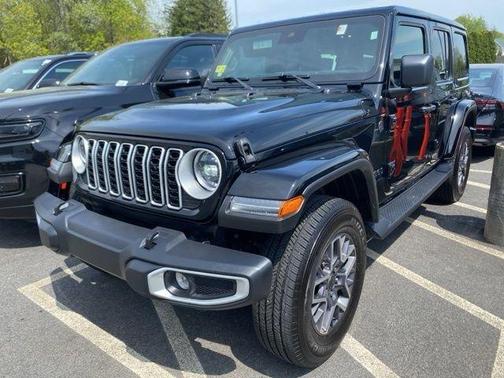 Black 2025 Jeep Wrangler Sahara