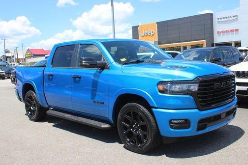 Blue 2025 RAM 1500 Laramie