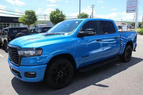 Blue 2025 RAM 1500 Laramie