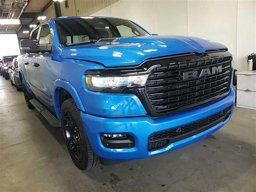 Blue 2025 RAM 1500 Laramie