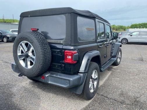Black 2018 Jeep Wrangler Unlimited Sahara