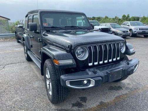 Black 2018 Jeep Wrangler Unlimited Sahara