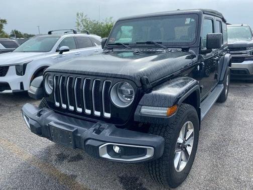 Black 2018 Jeep Wrangler Unlimited Sahara