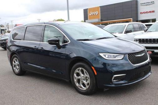 Blue 2024 Chrysler Pacifica Limited