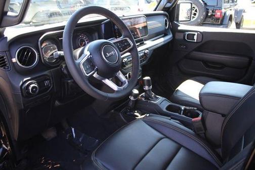 Black 2025 Jeep Wrangler Sahara