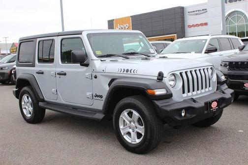 Silver 2023 Jeep Wrangler Sport