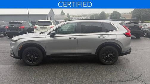 Solar Silver Metallic 2025 Honda CR-V Hybrid