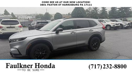 Solar Silver Metallic 2025 Honda CR-V Hybrid