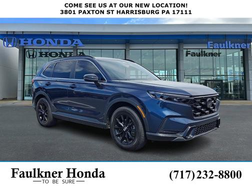 Canyon River Blue Metallic 2025 Honda CR-V Hybrid