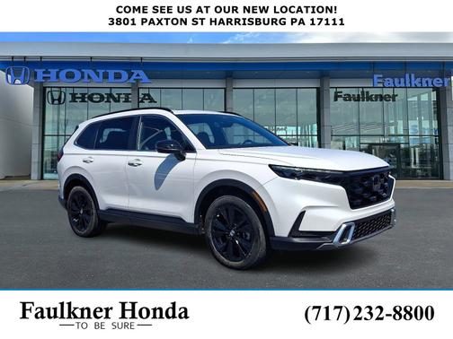 Platinum White Pearl 2024 Honda CR-V Hybrid