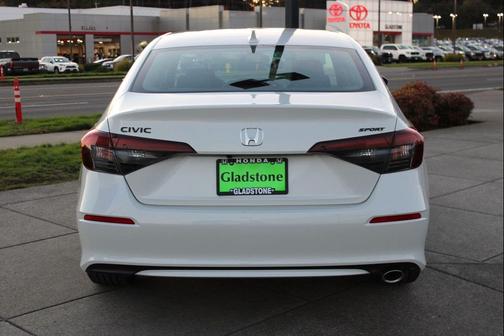 Platinum White Pearl 2026 Honda Civic Sport