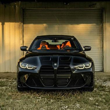 Black Sapphire Metallic 2022 BMW M4 Competition xDrive