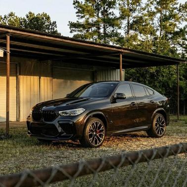 Black 2022 BMW X6 M Sports Activity Coupe