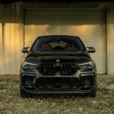 Black 2022 BMW X6 M Sports Activity Coupe