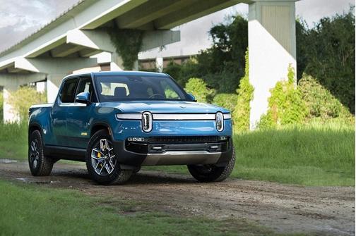Rivian Blue 2022 Rivian R1T Launch Edition