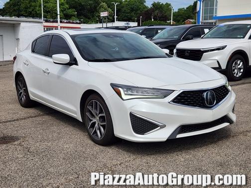 Platinum White Pearl 2019 Acura ILX w/Premium Pkg