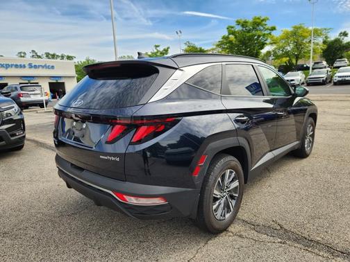 Deep Sea 2024 Hyundai TUCSON Hybrid Blue