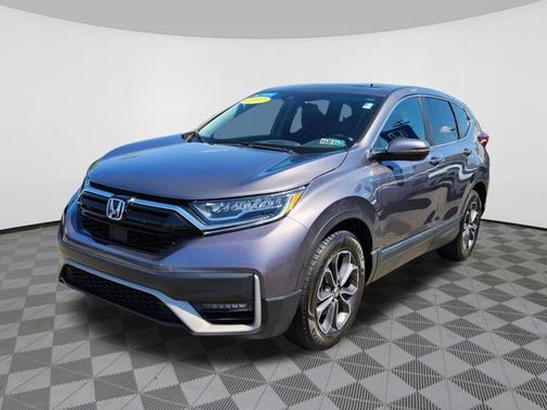 Modern Steel 2021 Honda CR-V Hybrid EX-L