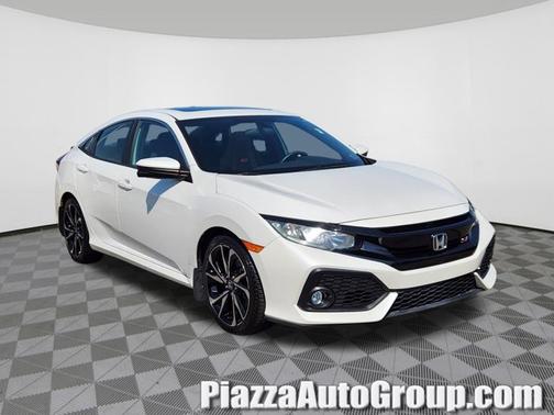 White Orchid Pearl 2017 Honda Civic Si