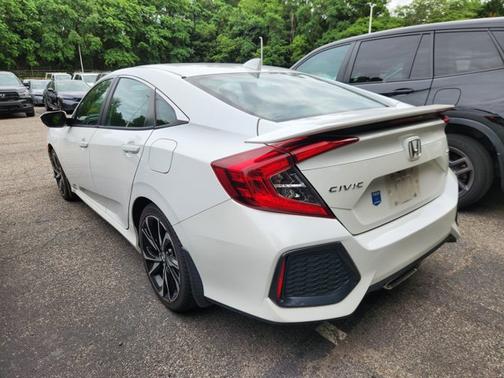 White Orchid Pearl 2017 Honda Civic Si