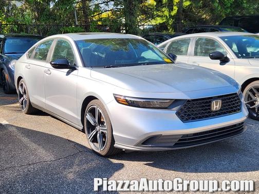 Solar Silver Metallic 2024 Honda Accord Hybrid Sport