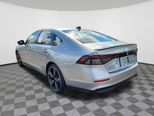 Solar Silver Metallic 2024 Honda Accord Hybrid Sport