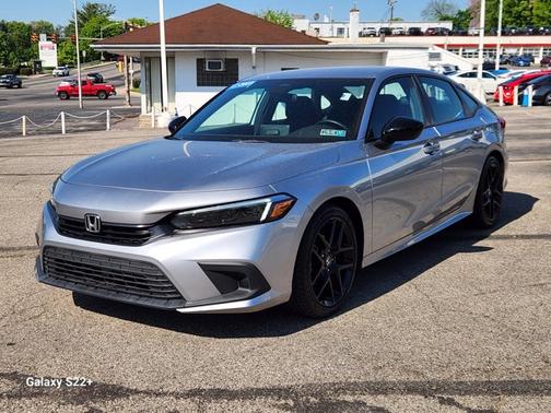 Lunar Silver Metallic 2023 Honda Civic Sport