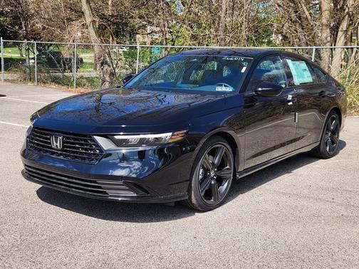 Black 2026 Honda Accord Hybrid Sport-L