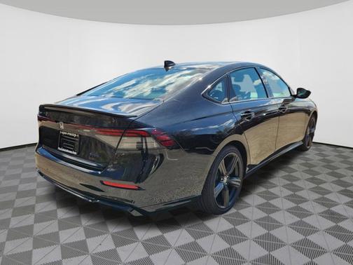 Black 2026 Honda Accord Hybrid Sport-L