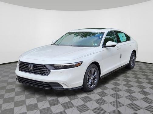 Platinum White Pearl 2026 Honda Accord Hybrid EX-L