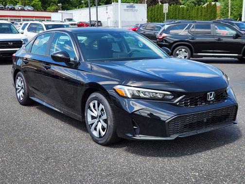 Black 2026 Honda Civic LX