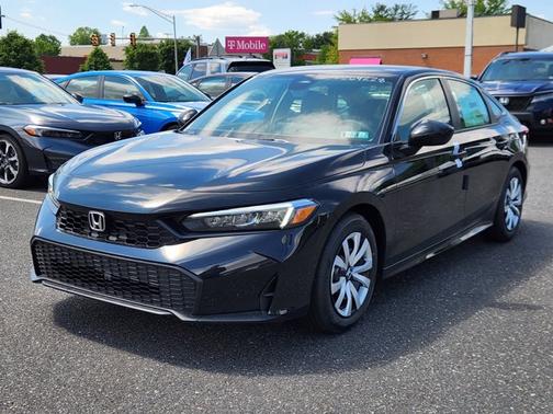 Black 2026 Honda Civic LX