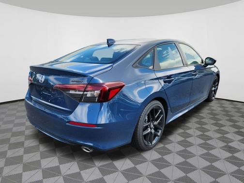 Blue 2026 Honda Civic Sport