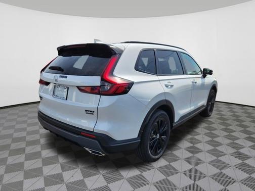 Platinum White Pearl 2026 Honda CR-V Hybrid Sport Touring