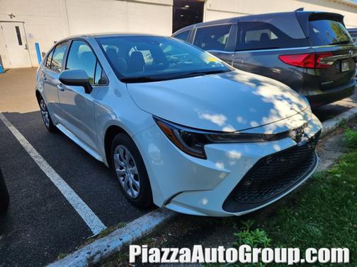 Super White 2021 Toyota Corolla LE