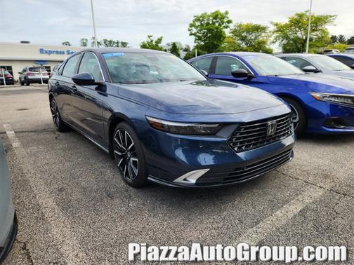 Canyon River Blue Metallic 2023 Honda Accord Hybrid Touring