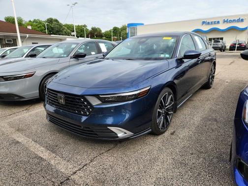 Canyon River Blue Metallic 2023 Honda Accord Hybrid Touring