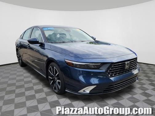 Canyon River Blue Metallic 2023 Honda Accord Hybrid Touring