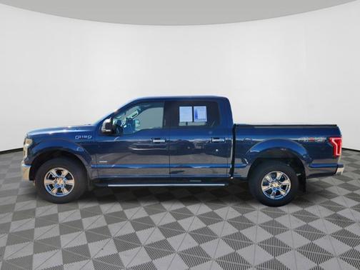 Blue 2016 Ford F-150 XLT