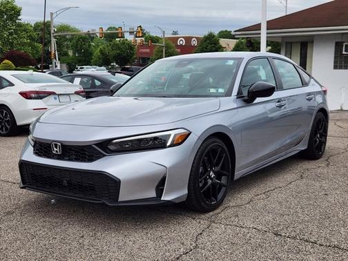 Solar Silver Metallic 2026 Honda Civic Sport